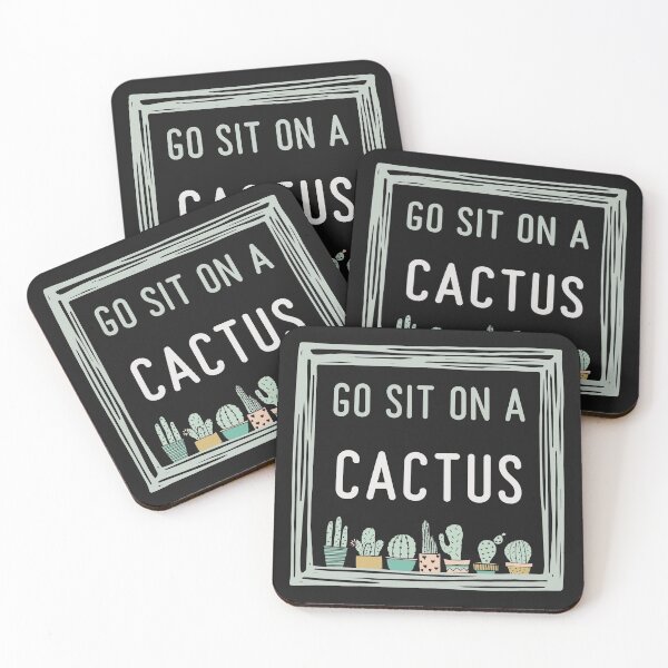 Item preview, Go Sit On a Cactus designed and sold by Anela-MC.