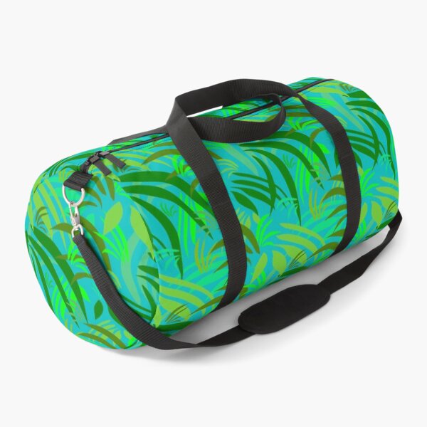 Item preview, Fronds on Cyan Repeat 5748 designed and sold by Art in My Loft.