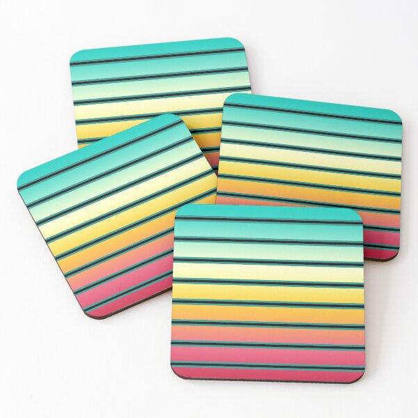 Item preview, Fiesta Sunset Stripe 0045 designed and sold by Sharon Schwalbe.