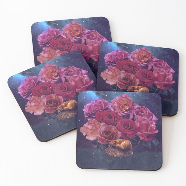 Item preview, Fox and Flowers designed and sold by DaydreamWhimsy.
