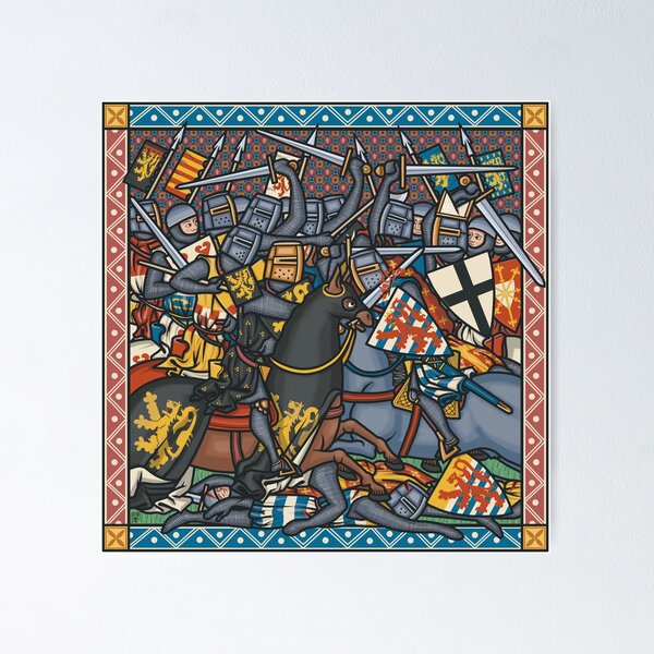Item preview, The Battle of Worringen  designed and sold by abshierartwork.