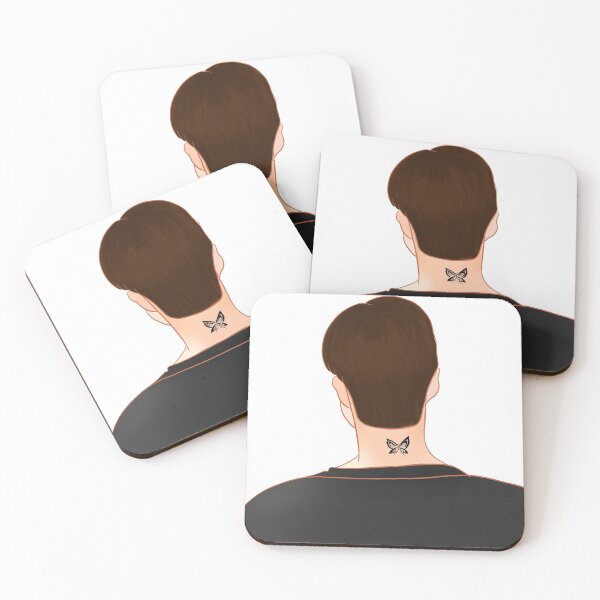 Item preview, Nevertheless Kdrama Park Jae Eon Butterfly Tattoo designed and sold by FaiZahra.