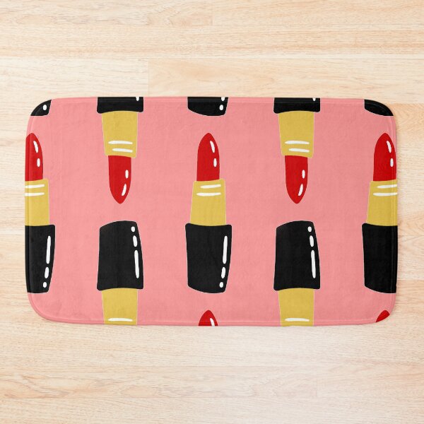 Item preview, red lipstick print pattern designed and sold by Gossip Rag.