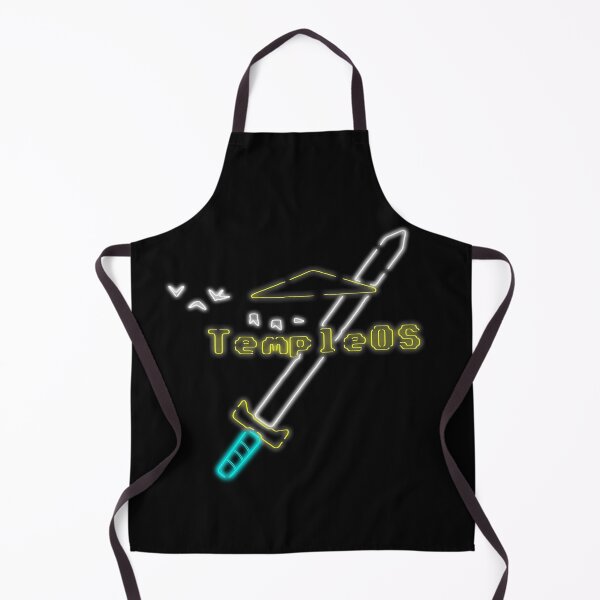 Item preview, Temple OS Neon (White Variant) designed and sold by Ratch2929.