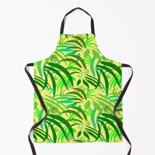 Item preview, Fronds on Yellow Repeat 5748 designed and sold by Art in My Loft.