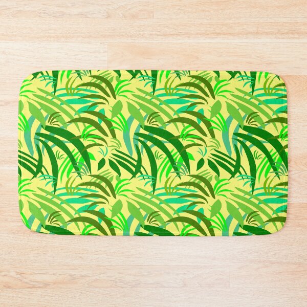 Item preview, Fronds on Yellow Repeat 5748 designed and sold by Art in My Loft.