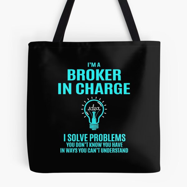 Item preview, Broker In Charge T Shirt - I Solve Problems Gift Item Tee designed and sold by ueenanerne.