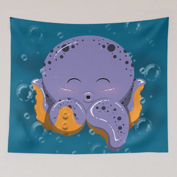 Item preview, Cute n' Purple Squishy designed and sold by Katrina Montgomery.