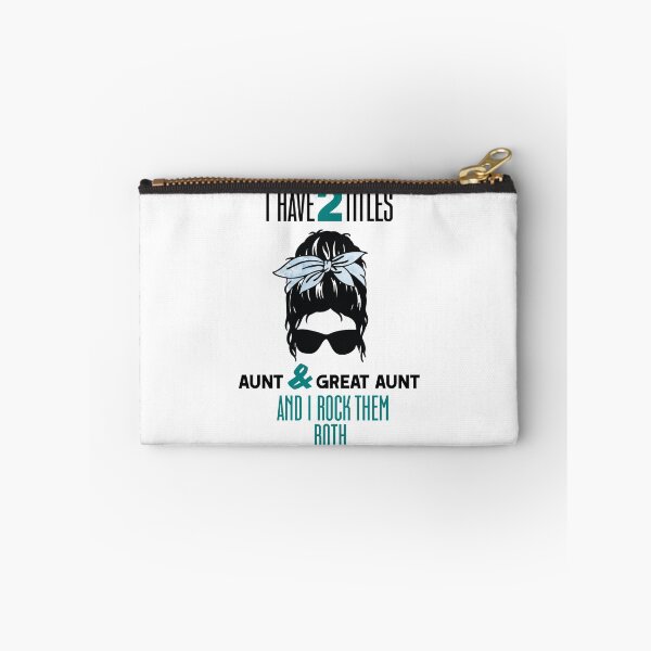 Item preview, I Have Two Titles Aunt And Great Aunt designed and sold by InkonoStore.