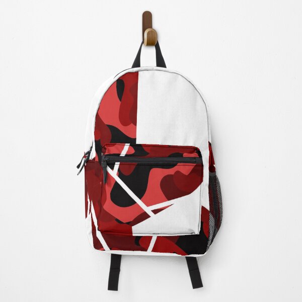 Item preview, Camouflage Hexagon Negative Space - Red designed and sold by T-RAZR.