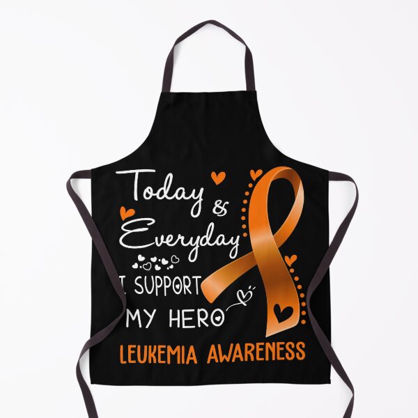Item preview, Today And Everyday I Support My Hero Leukemia Awareness Warrior Gifts designed and sold by hvoid41.