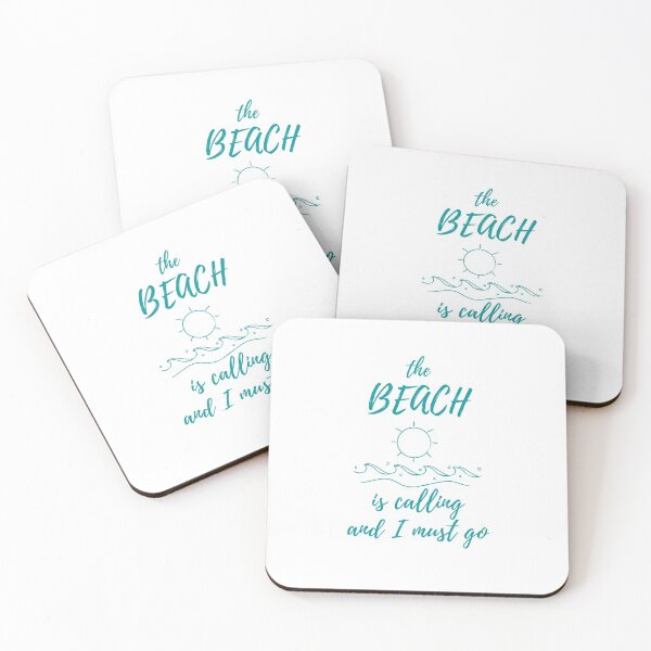 Item preview, The Beach is Calling and I Must Go Summer Cool Gift Design designed and sold by oussamah99.