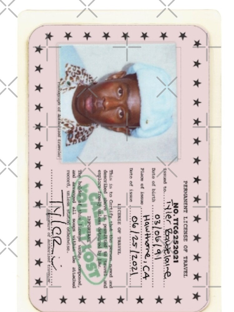 Call Me If You Get Lost - Tyler the creator Stars Sticker for Sale by  zrvby