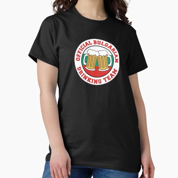 Item preview, Official Bulgarian Drinking Team Featuring Flag Of Bulgaria And Beers designed and sold by jaycartoonist.