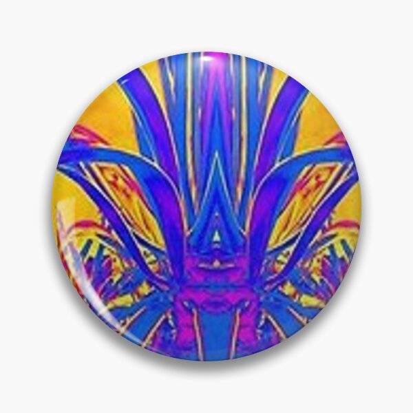 Item preview, PURPLE-BLUE AGAVE ABSTRACT ON GOLD ART designed and sold by sharlesart.