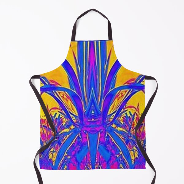 Item preview, PURPLE-BLUE AGAVE ABSTRACT ON GOLD ART designed and sold by sharlesart.