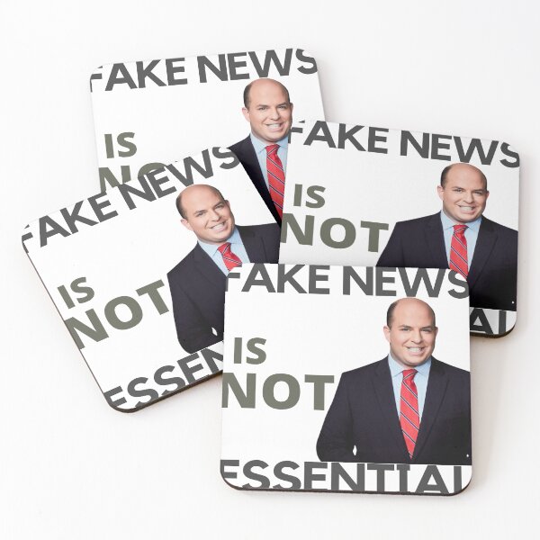 Item preview, Brian Stelter CNN Fake News NO es esencial designed and sold by Meantime shopping.