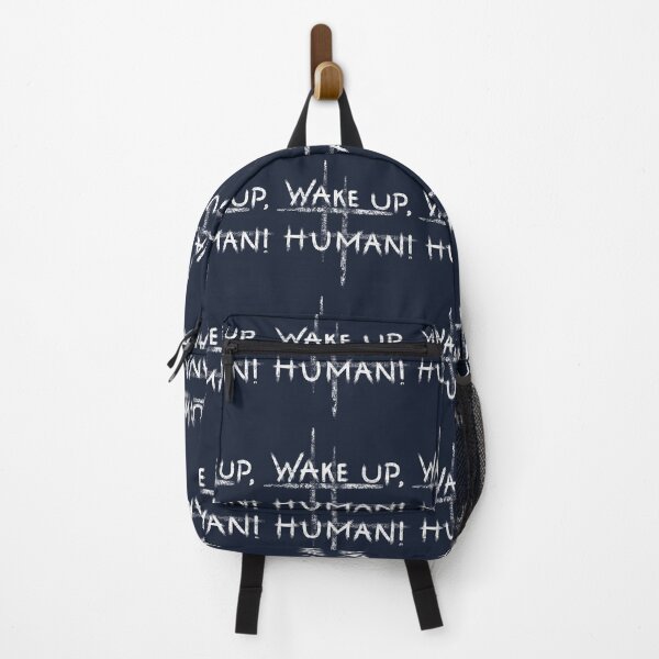 Item preview, Wake Up Human! (white) designed and sold by tuzlay.