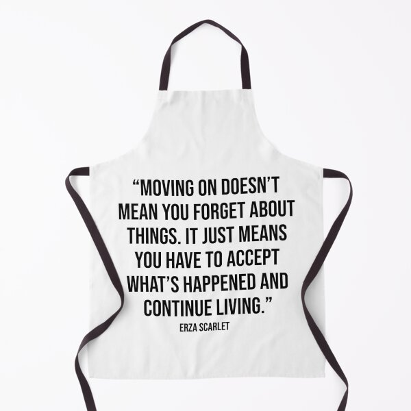 Item preview, Moving On Doesn't Mean You Forget About Things Quote by Erza Scarlet designed and sold by OtaquotesJo.