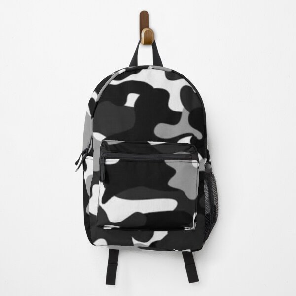 Item preview, White & Black Camouflage designed and sold by WorldGalore21.
