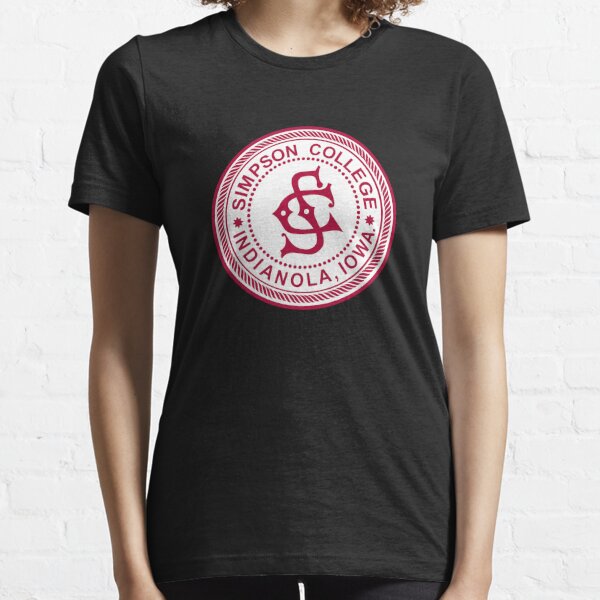 Vintage Simpson College T-shirt Small School Tee 