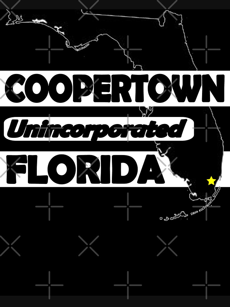 Thumbnail 7 of 7, Classic T-Shirt, COOPERTOWN, FLORIDA UNINCORPPORATED designed and sold by Michael Branco.
