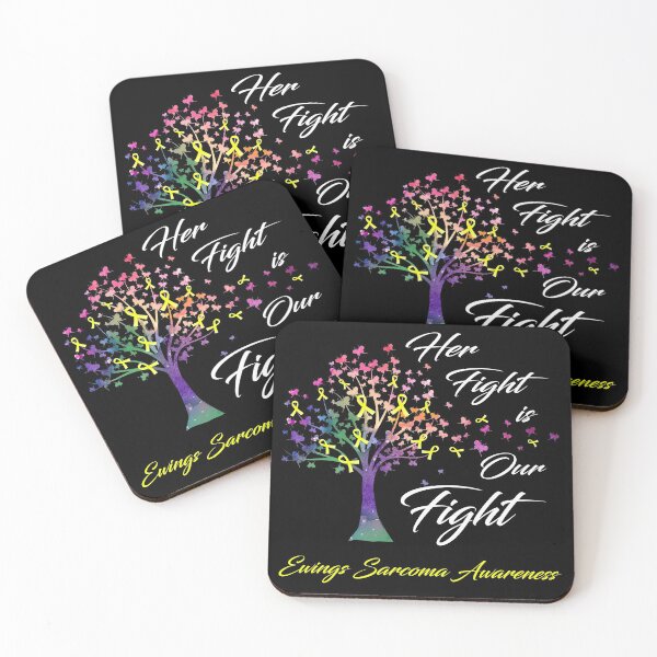 Item preview, Her Fight Is Our Fight Ewings Sarcoma Awareness designed and sold by Gillosina.