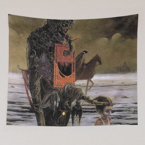 Item preview, Untitled (Guide), by Zdzisław Beksiński designed and sold by JustContemplate.