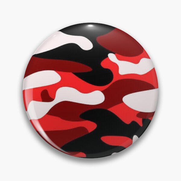 Item preview, White & red Camouflage  designed and sold by WorldGalore21.