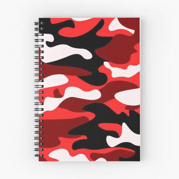 Item preview, White & red Camouflage  designed and sold by WorldGalore21.