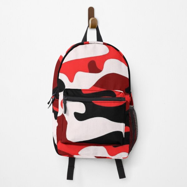 Item preview, White & red Camouflage designed and sold by WorldGalore21.