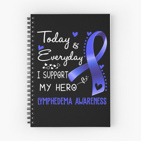 Item preview, Today And Everyday I Support My Hero Lymphedema Awareness Warrior Gifts designed and sold by hvoid41.
