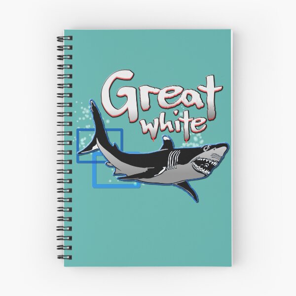 Item preview, Great White Shark graffiti designed and sold by VarieteeDesigns.