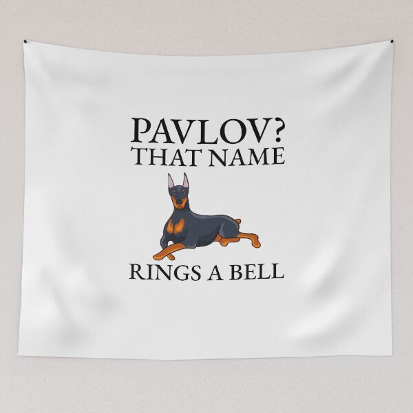 Item preview, Pavlov?  That Name Rings A Bell Doberman Funny Sarcastic designed and sold by HppyStrngHelthy.