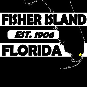 Artwork thumbnail, FISHER ISLAND, FLORIDA EST. 1906 by Mbranco