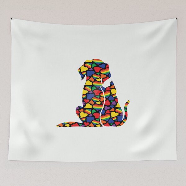 Item preview, Puppy Kitten Rainbow Pride Friendship designed and sold by lgotian.