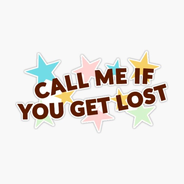 Call Me If You Get Lost, Tyler the Creator Sticker for Sale by Brooktp