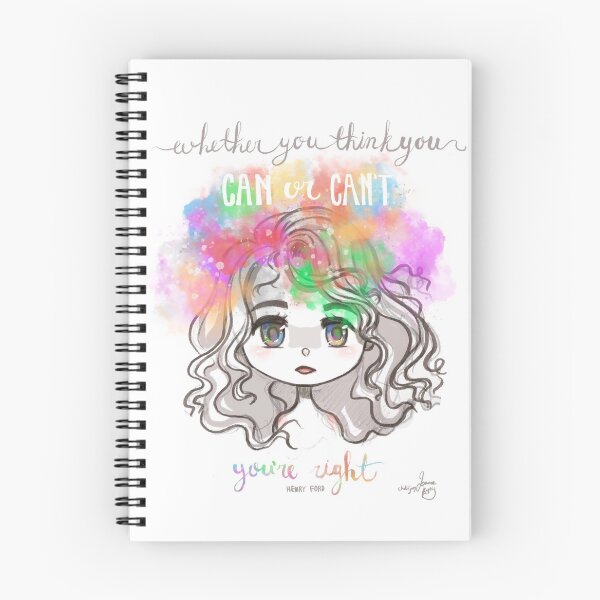 Item preview, Whether You Think You Can or Can't... designed and sold by Chibi Joey.