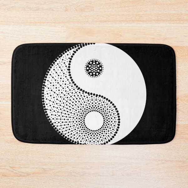 Item preview, Aboriginal Art Aborigine Australian Indigenous aborigène Flag autochthon Bigambul Points Autumn Day Gift For Mother dotart Sister Mom Black and white ying yang black and white designed and sold by MeryemSpace.
