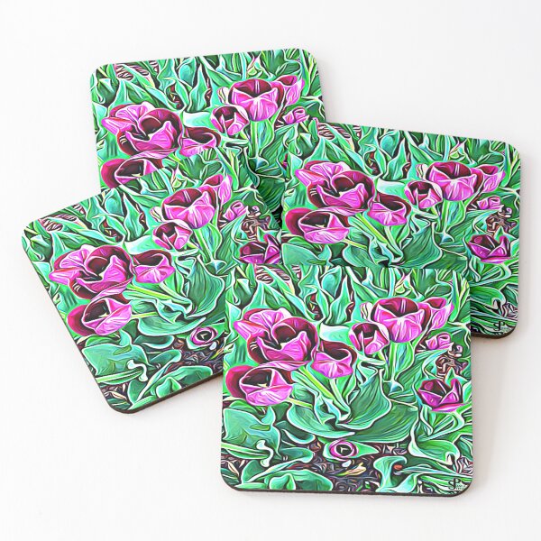Item preview, Nurturing Flowers in Pink designed and sold by Pamela Storch.