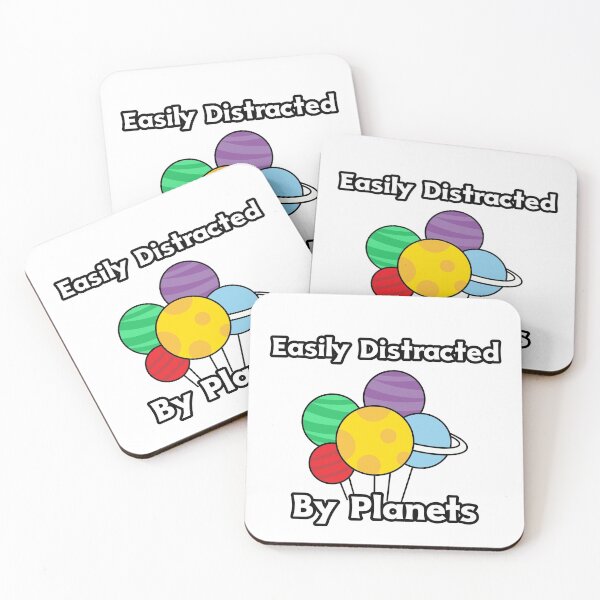 Item preview, Easily Distracted By Planets designed and sold by AryabyDesign.