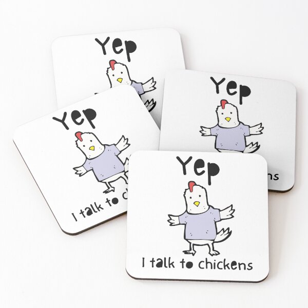 Item preview, Yep i talk to chickens designed and sold by Xoox Art.