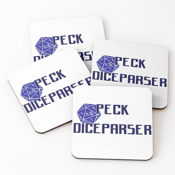 Item preview, Peck Diceparser - Blue designed and sold by Whispatchet.