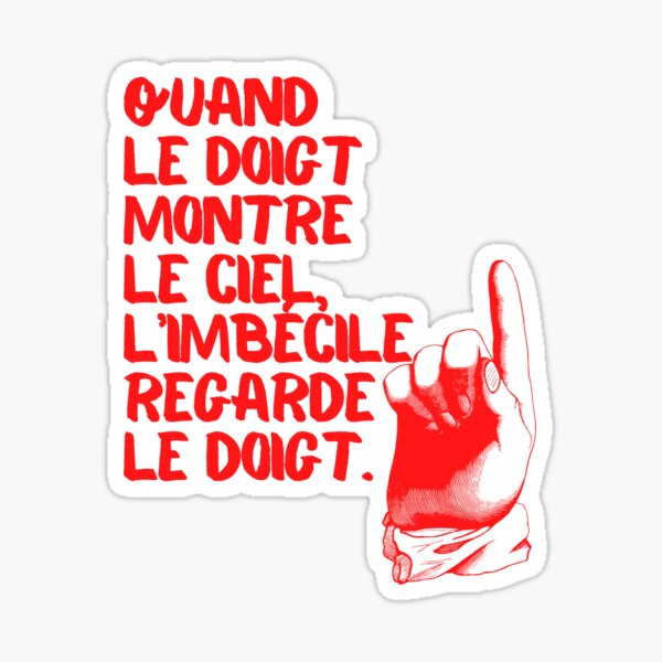 French Phrase Stickers For Sale Redbubble