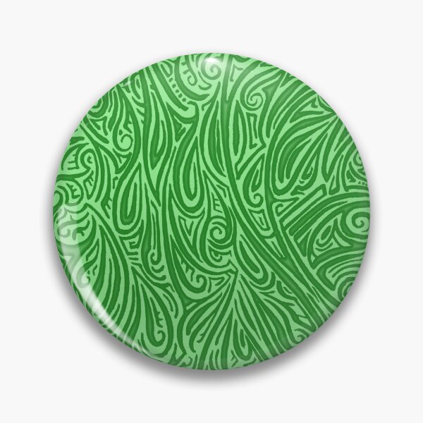Item preview, Swirling Abstract Line Art in Shades of Green designed and sold by MathenaArt.