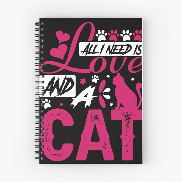 Item preview, All I Need is Love and a Cat designed and sold by madushansahan.