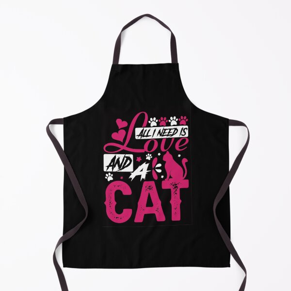 Item preview, All I Need is Love and a Cat designed and sold by madushansahan.