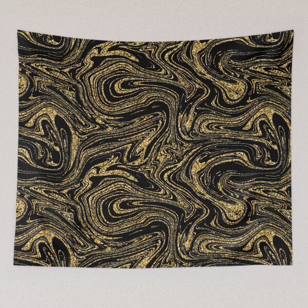 Item preview, Black and Golden marble Pattern Texture, Black and Golden marble Pattern, Black and Gold designed and sold by graphic-genie.