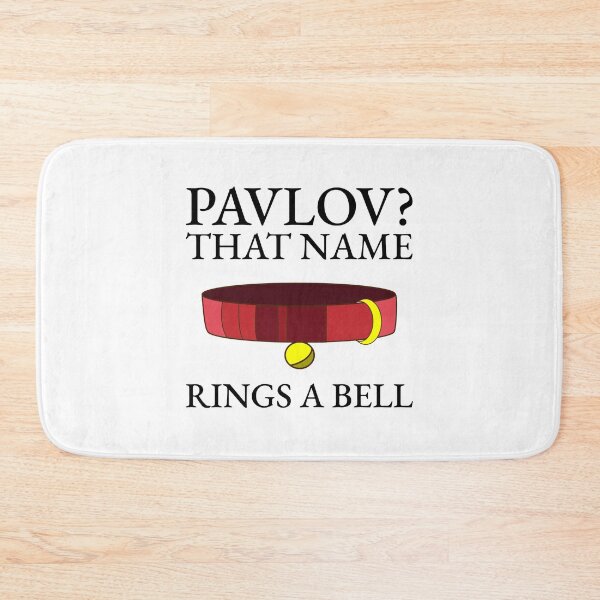 Item preview, Pavlov?  That Name Rings A Bell Dog Collar with Bell Funny Sarcastic designed and sold by HppyStrngHelthy.