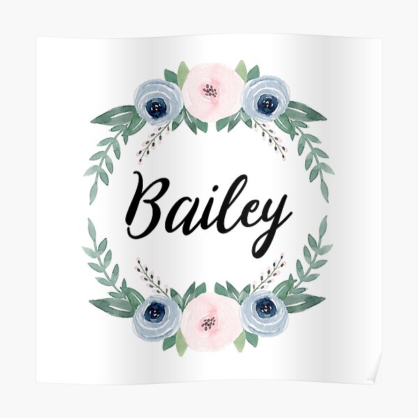 “Bailey” Poster by alexaferragamo | Redbubble